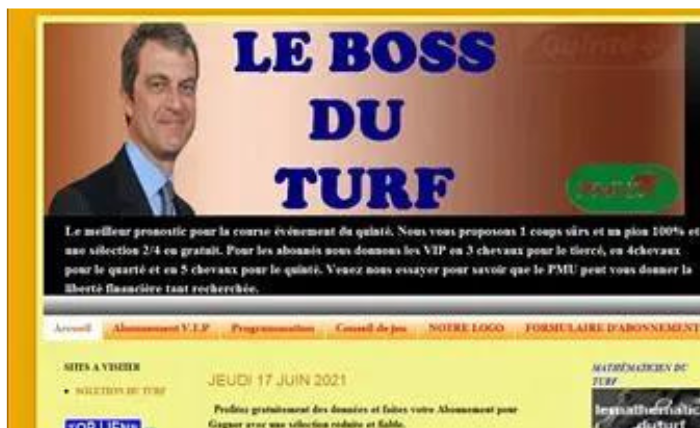 Le Boss du Turf